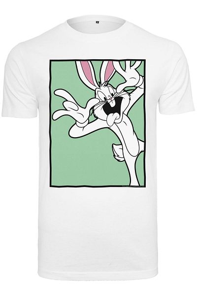 F4NT4STIC Herren Looney Tunes Bugs Bunny Funny Face Tee
