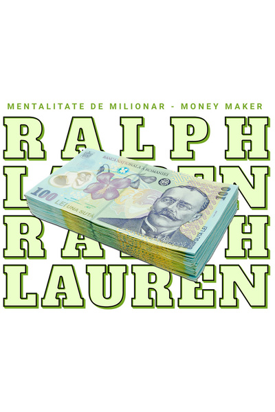 StoryGift Romania Sticker Autocolant 70CM _Ralph Lauren_ - 100 Lei Romanesti ...