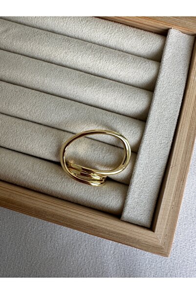 ringbox Gold Oval Büyük Yüzük