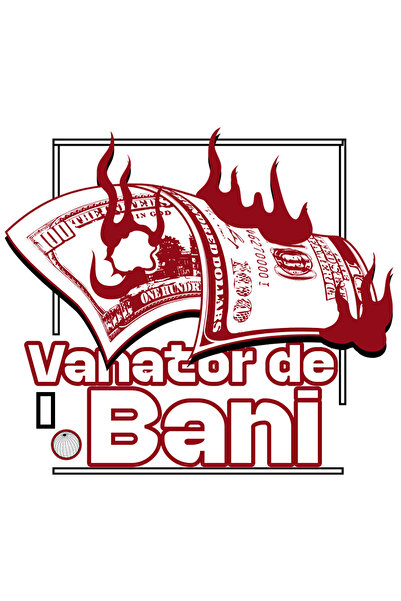 StoryGift Romania Sticker Adeziv 90CM Adeziv Vânător de bani bacnota in flaca...