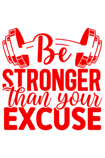 StoryGift Romania Sticker Autocolant 70CM Exterior cu o haltera si mesajul "F...