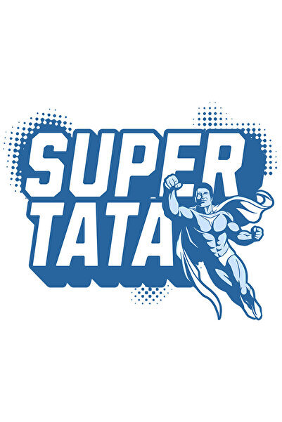 StoryGift Romania Sticker Autocolant 70CM SuperTATA cu Margini Albe, PVC Viny...