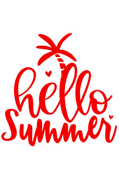 StoryGift Romania Sticker Autocolant 30CM Exterior cu inimioare si palmier cu...