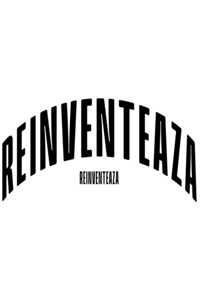 StoryGift Romania Sticker Adeziv 90CM Cuvantul Reinventeaza, Motivational, Se...