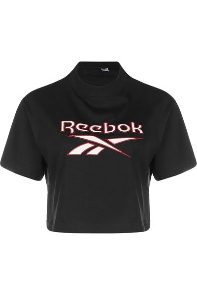 Reebok Damen Big Logo Crop T-shirt