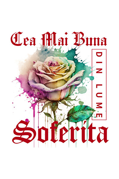 StoryGift Romania Sticker Eticheta 40CM Cu Textul Cea Mai Buna Soferita, Din ...