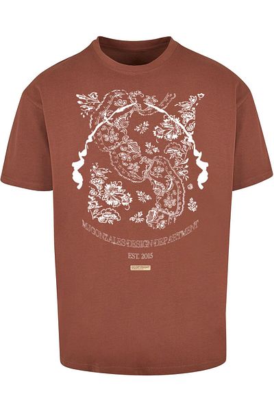 MJ Gonzales Damen Ladies Paisley X Heavy Oversized Tee