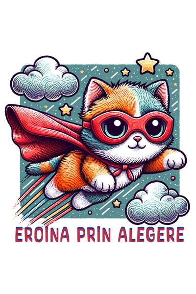 StoryGift Romania Sticker Adeziv 90CM Super Printesa,SuperErou, Eroina Prin A...
