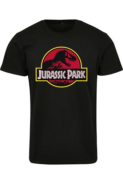 Merchcode Herren Jurassic Park Logo Tee