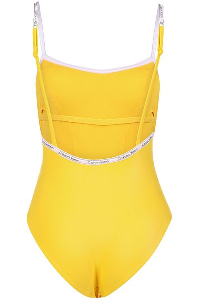 Calvin Klein Damen Underwear Core Logo Tape Badeanzug