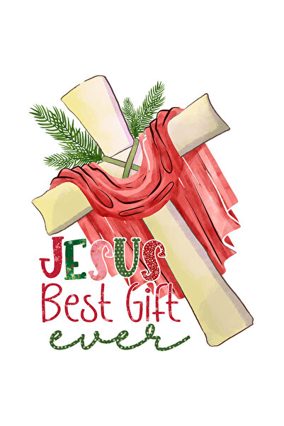 StoryGift Romania Sticker Adeziv 90CM cu Crucea lui Iisus cu mesajul "Jesus B...