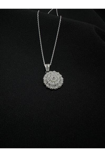 bigakan 925 Ayar Telkari Gümüş Kolye – Bereket Modeli ile Köpük Çiçek Tasarım...