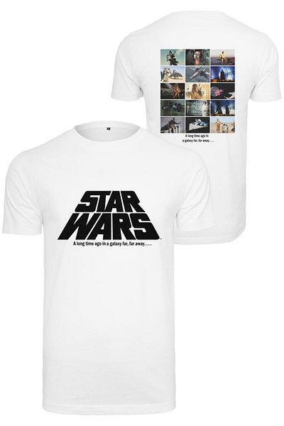 Merchcode Herren Star Wars Photo Collage Longsleeve