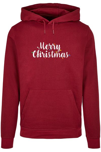Merchcode Herren Ladies Merry Christmas Lights Box Tee