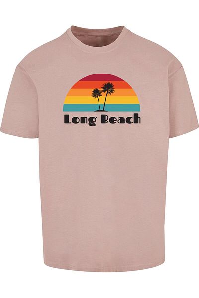 Merchcode Herren Long Beach Heavy Oversize Tee-by102