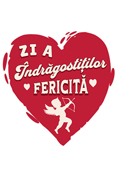 StoryGift Romania Sticker Autocolant 70CM Adeziv zi a indragostitilor fericit...