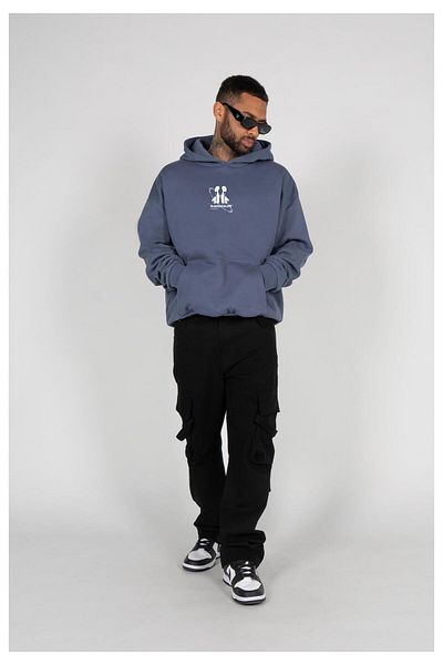 MJ Gonzales Herren Circle X Heavy Oversized Hoody