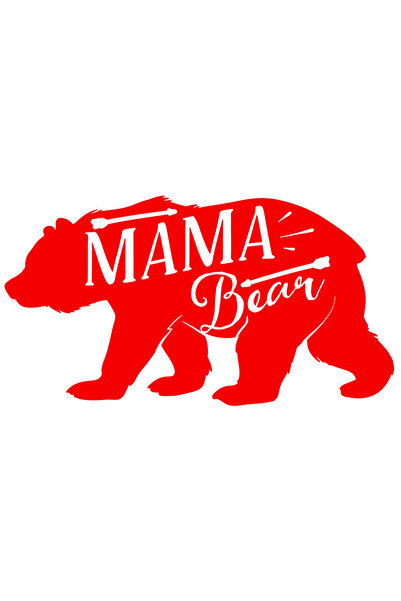 StoryGift Romania Sticker Exterior cu o figura de ursoaica si sageti cu mesaj...