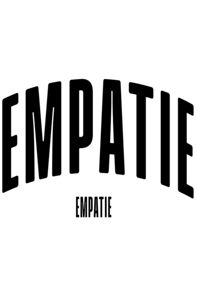 StoryGift Romania Sticker Autocolant 70CM Cuvantul Empatie, Motivational, Self Help, Intelegere de Sine, Aprecie