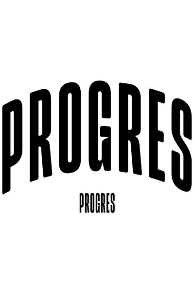 StoryGift Romania Sticker Eticheta 40CM Cuvantul Progres, Motivational, Self ...