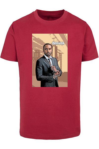 Merchcode Herren Grand Denver T-Shirt Rundhalsausschnitt
