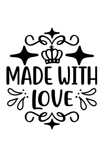 StoryGift Romania Sticker Eticheta 40CM Exterior cu o coroana regala si textu...