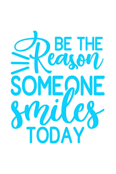 StoryGift Romania Sticker Exterior cu text in engleza "Be the reason someone ...