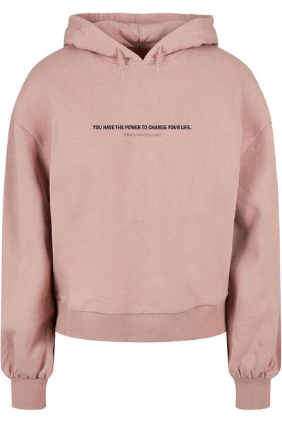 Merchcode Damen Ladies Wd - Strong As A Woman Oversized Hoody