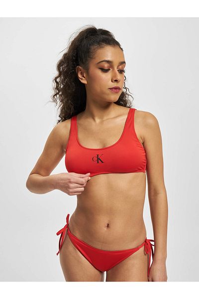 Calvin Klein Damen Underwear Ck Monogram Bikini Oberteil