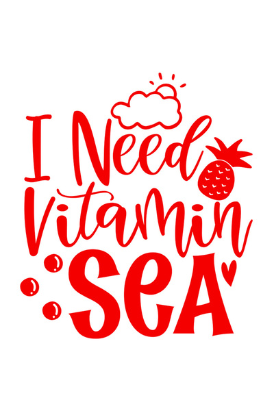 StoryGift Romania Sticker Exterior cu mesajul "Am nevoie de vitamina de mare"...