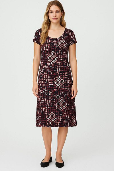 COTENCONCEPT Draped Comfortable Fit Daily Combed Fabric Dress
