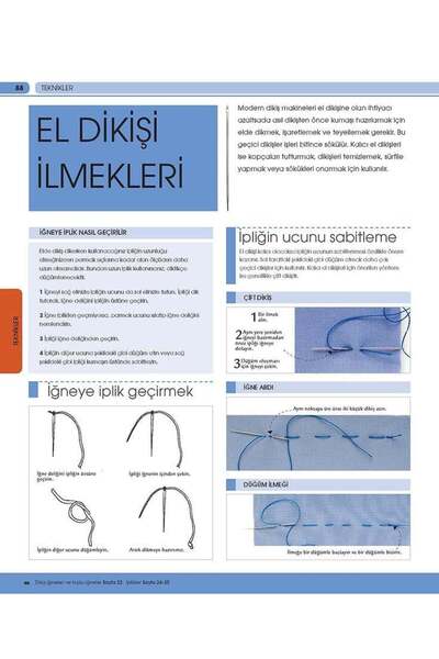 Tuva Yayıncılık DİKİŞ TEKNİKLERİ