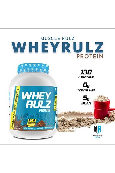 Muscle Rulz Whey Rulz Premium Whey Protein 2000 g