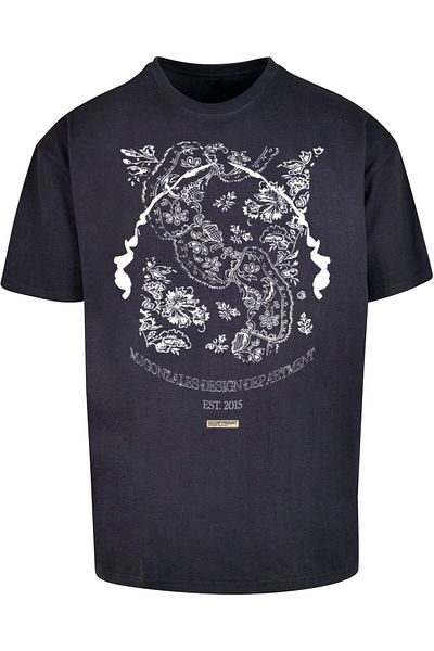 MJ Gonzales Damen Ladies Paisley X Heavy Oversized Tee