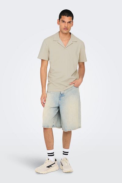 Only & Sons Only & Sons Onskian Stretch Cotton Regular Fit Polo Neck t Shirt Men Polo-Collar t Shirt 22032818