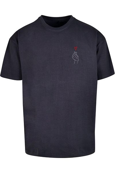 Merchcode Herren K Heart Heavy Oversized Tee