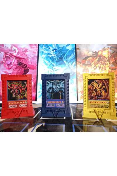 teteoka Yu-Gi-Oh! Mısır Tanrı Kartları ve Özel Tasarım Stand Seti
