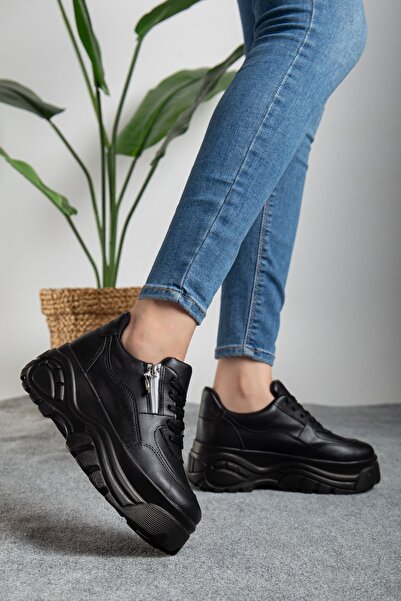 tayyarshoes Zahra Kadın Spor Güınlük Giyilecek Fermarlı Rahat Ayakkapı