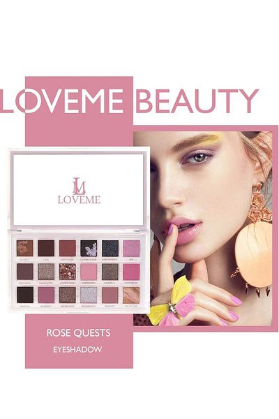 Loveme LOVEMEBEAUTY Ross Quests multicolored eye shadow