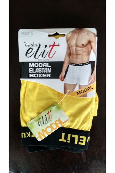 Elit Elite Men's Modal Elastan 4-Pack Boxer 1252