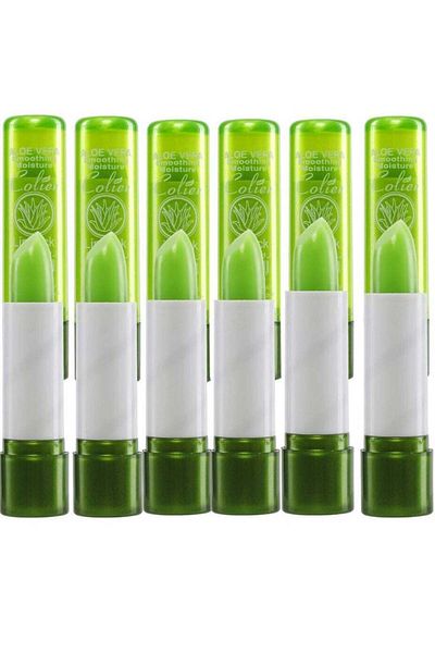 real beauty Collier 6-Piece Moisturizing and Softening Lipstick with Aloe Vera