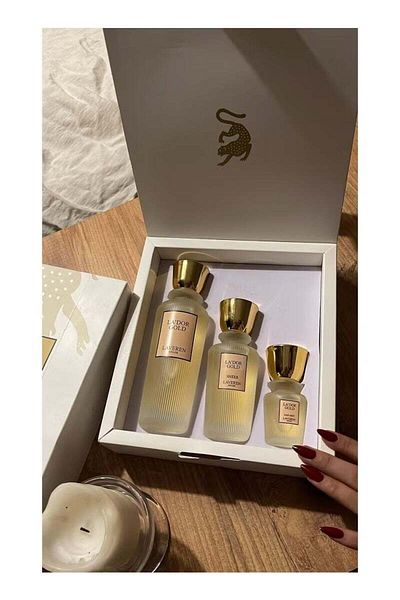 Laverne Riyafa Perfume Lavern Luxury Pack - Gift Set 3 Pieces