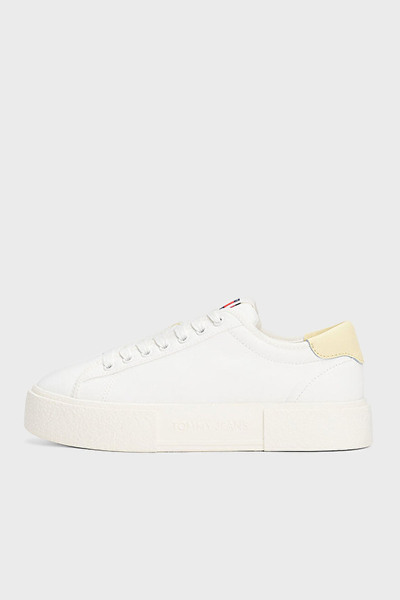 Tommy Jeans Platform Canvas Sneaker Ayakkabı AYAKKABI EN0EN02792 YBL