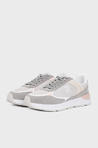 Tommy Hilfiger Dokulu Logolu Sneaker Ayakkabı AYAKKABI FW0FW08324 PQU