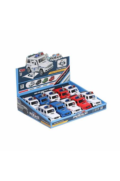 Yumurcak Oyuncak Jw567-064 مركبات الطوارئ الاحتكاكية -vardem