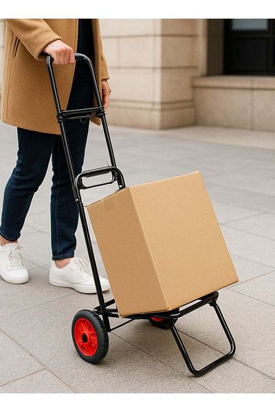 ALMUFARREJ Foldable Luggage Trolley Multicolour 40kg