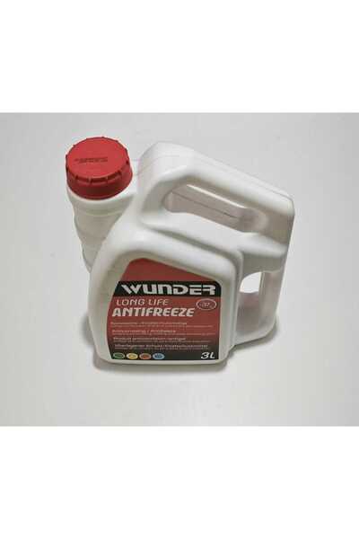 WUNDER KIRMIZI ANTİFRİZ - LONG LIFE - -37- 4 MEVSİM - 3 LİTRE