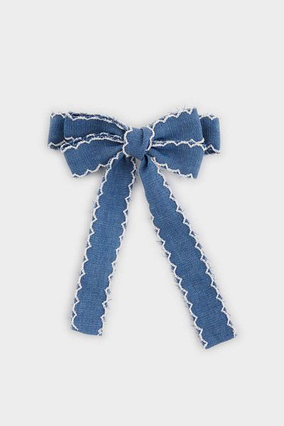 DeFacto Women's Blue Ribbon Snap Buckle F0775Axns