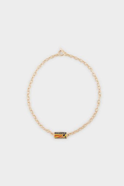 DeFacto Women's Amour Charming Gold Necklace F0807Axns
