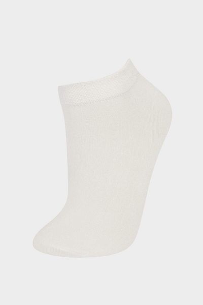 DeFacto Women's Seamless 3-Piece Bamboo Booties Socks F4761Axns